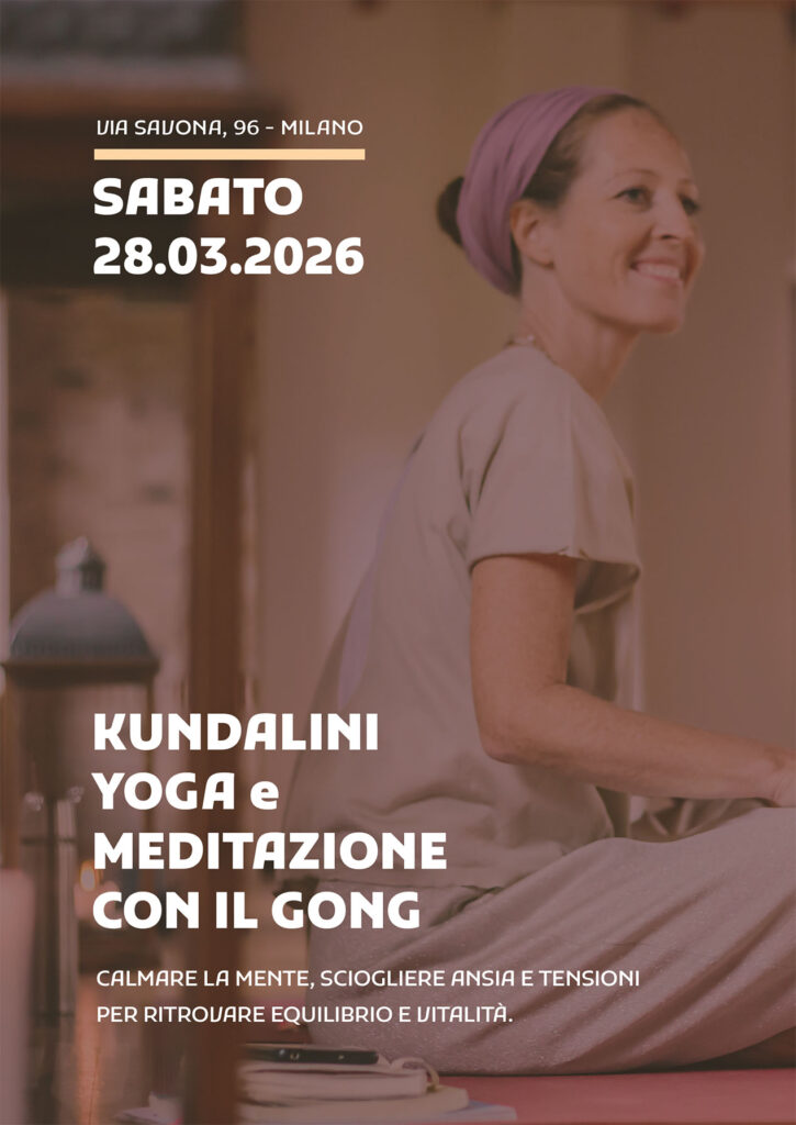 Kundalini Yoga e gong per calmare la mente